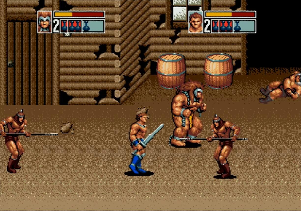 Golden Axe 3 - геймплей игры Sega Mega Drive\Genesis